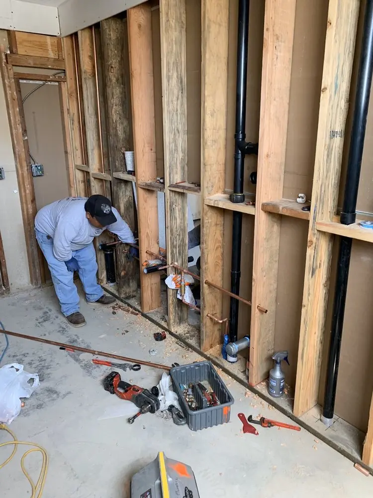 Commercial rough-in plumbing for Commercial Plumbing in Huntington Beach